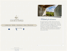 Tablet Screenshot of closchapelle.com